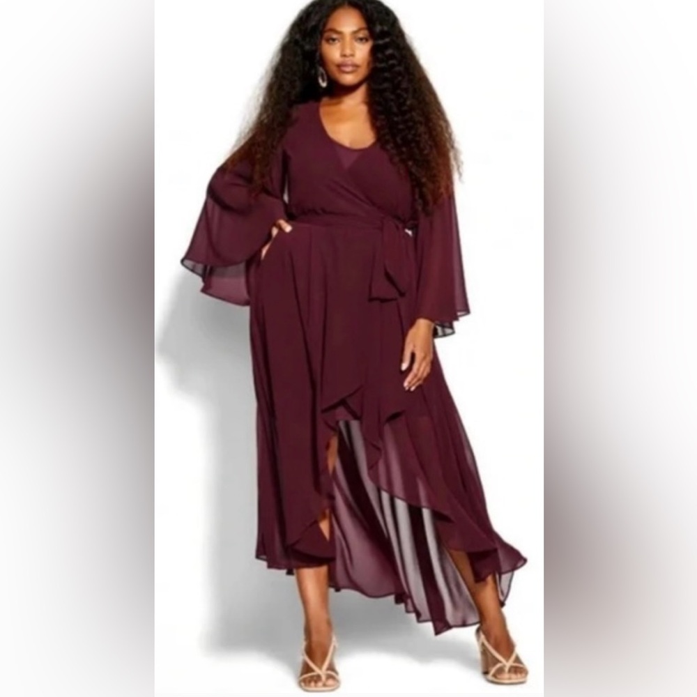 City Chic Fleetwood Maxi Size 16 NWT